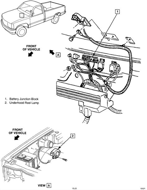 94 chevy firewall junction box wiring|1995 gm truck wiring diagram.